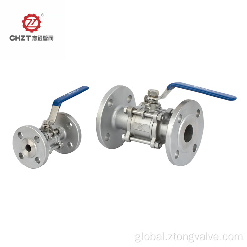 1000WOG Flanged Ball Valve 3-PC flange end ball valve Supplier